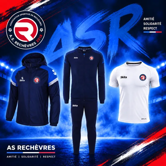 Pack sortie +, boutique officielle de l'A.S. Rechèvres