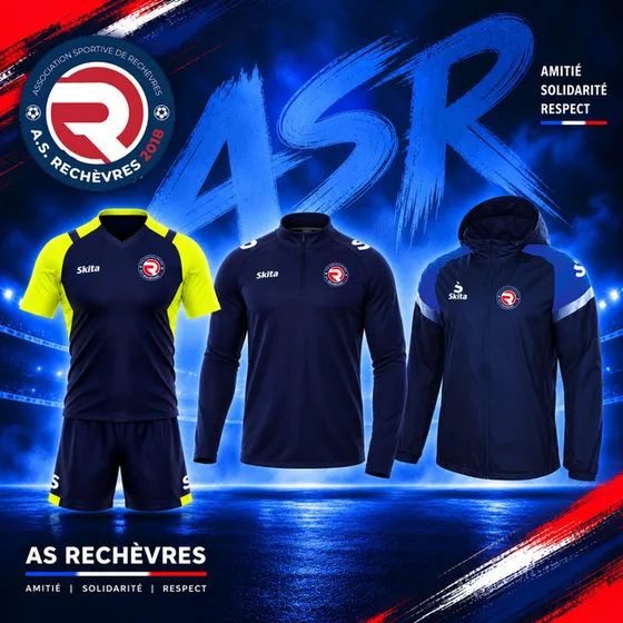 Pack training +, boutique officielle de l'A.S. Rechèvres