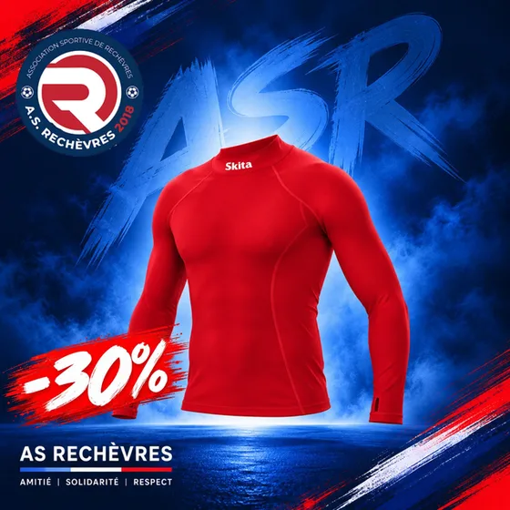 Sous-maillot Skita Pro, boutique officielle de l'A.S. Rechèvres